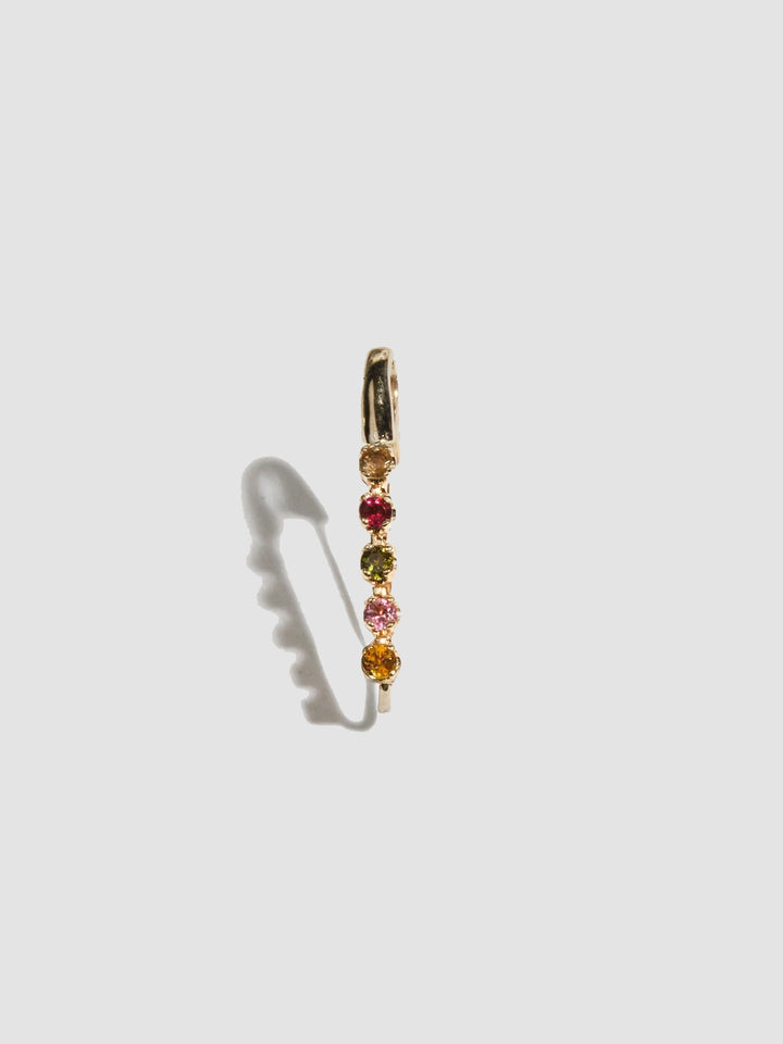 Tourmaline Ombre Prong Safety Pin
