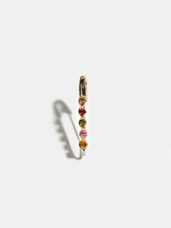 Tourmaline Ombre Prong Safety Pin