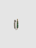 Mini Baguette Safety Pin Earring