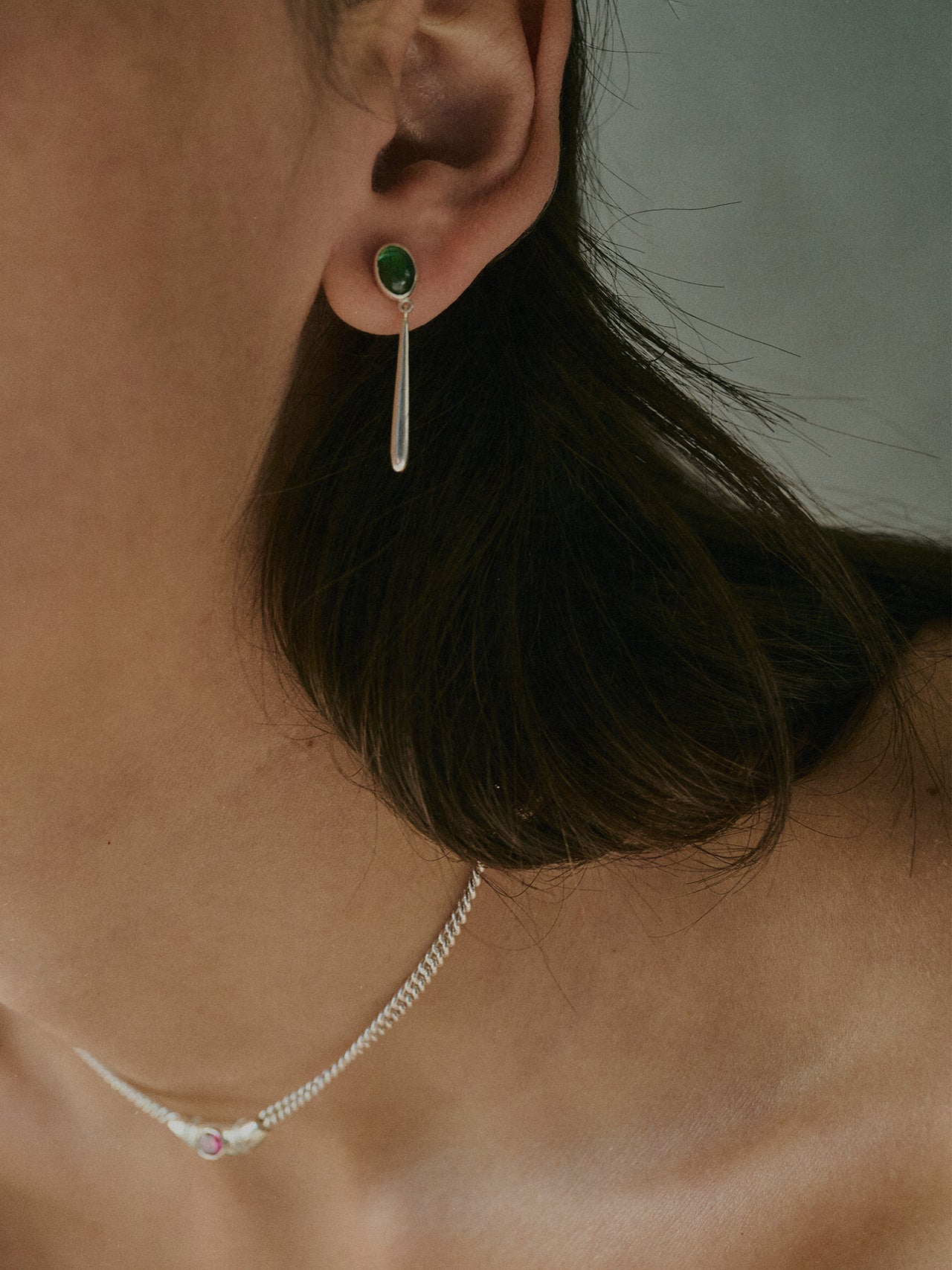 Cousteau Gem Link Earrings