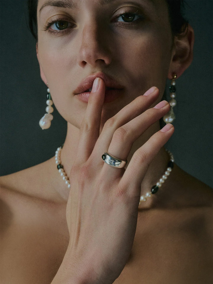 Poet Pearl Earrings