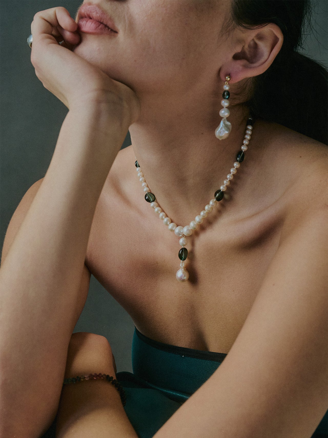 Poet Y Pearl Necklace