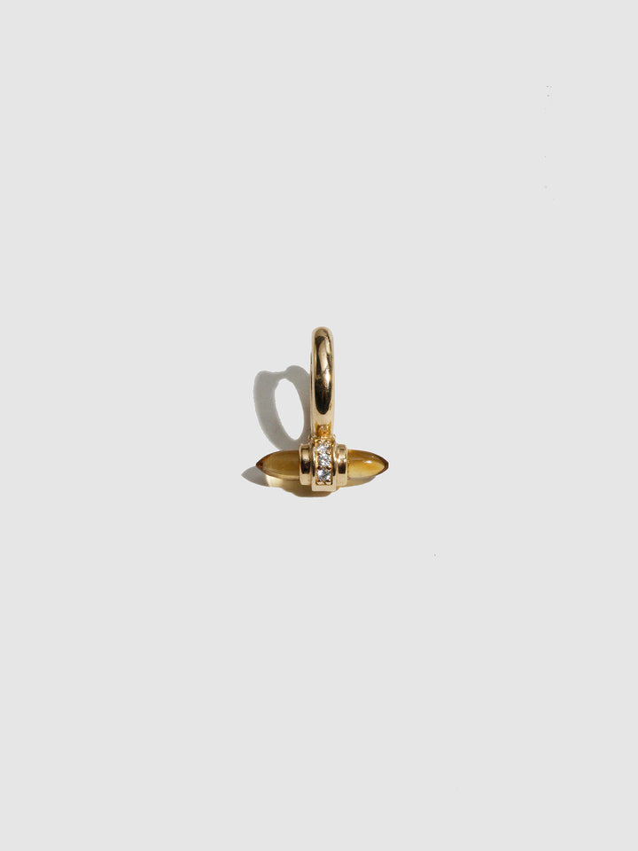 Lunette Barbell Huggie - Archival Collection
