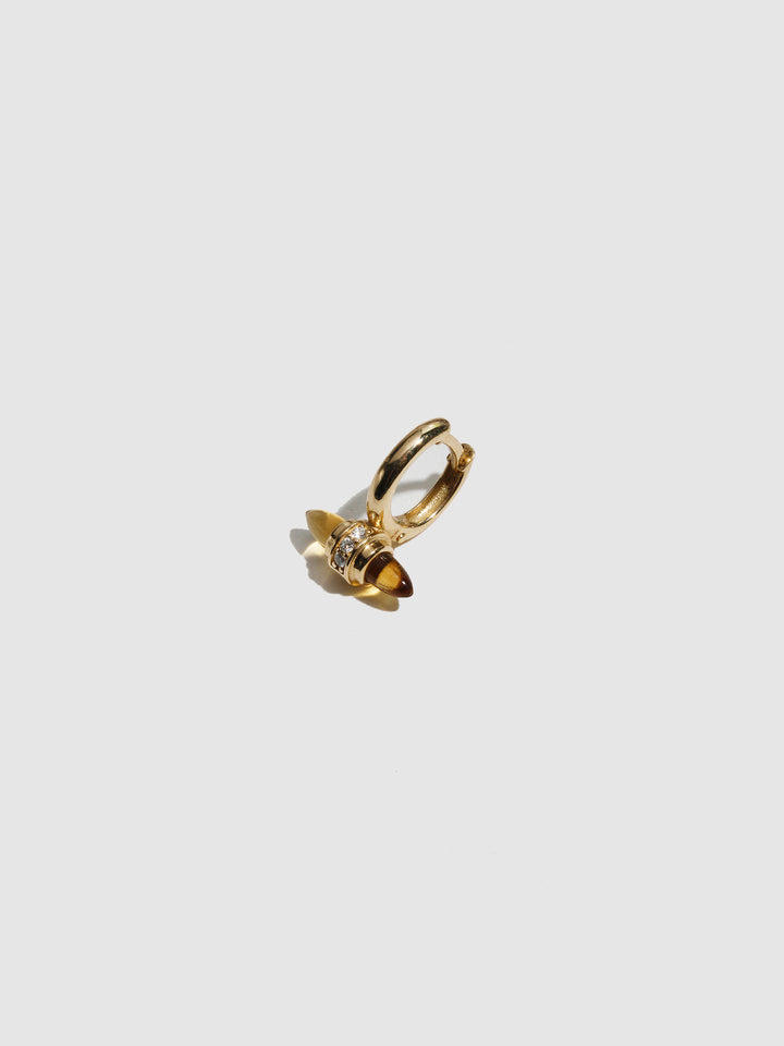 Lunette Barbell Huggie - Archival Collection