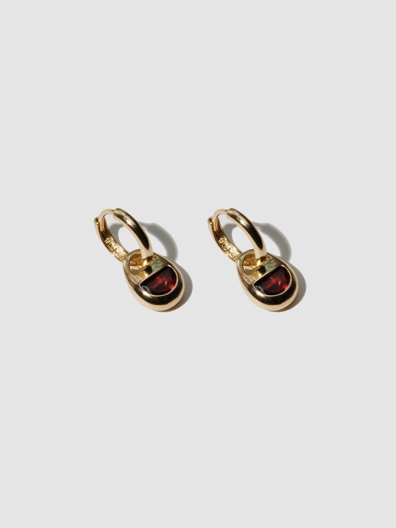 Mini Half Moon Lock Hoops