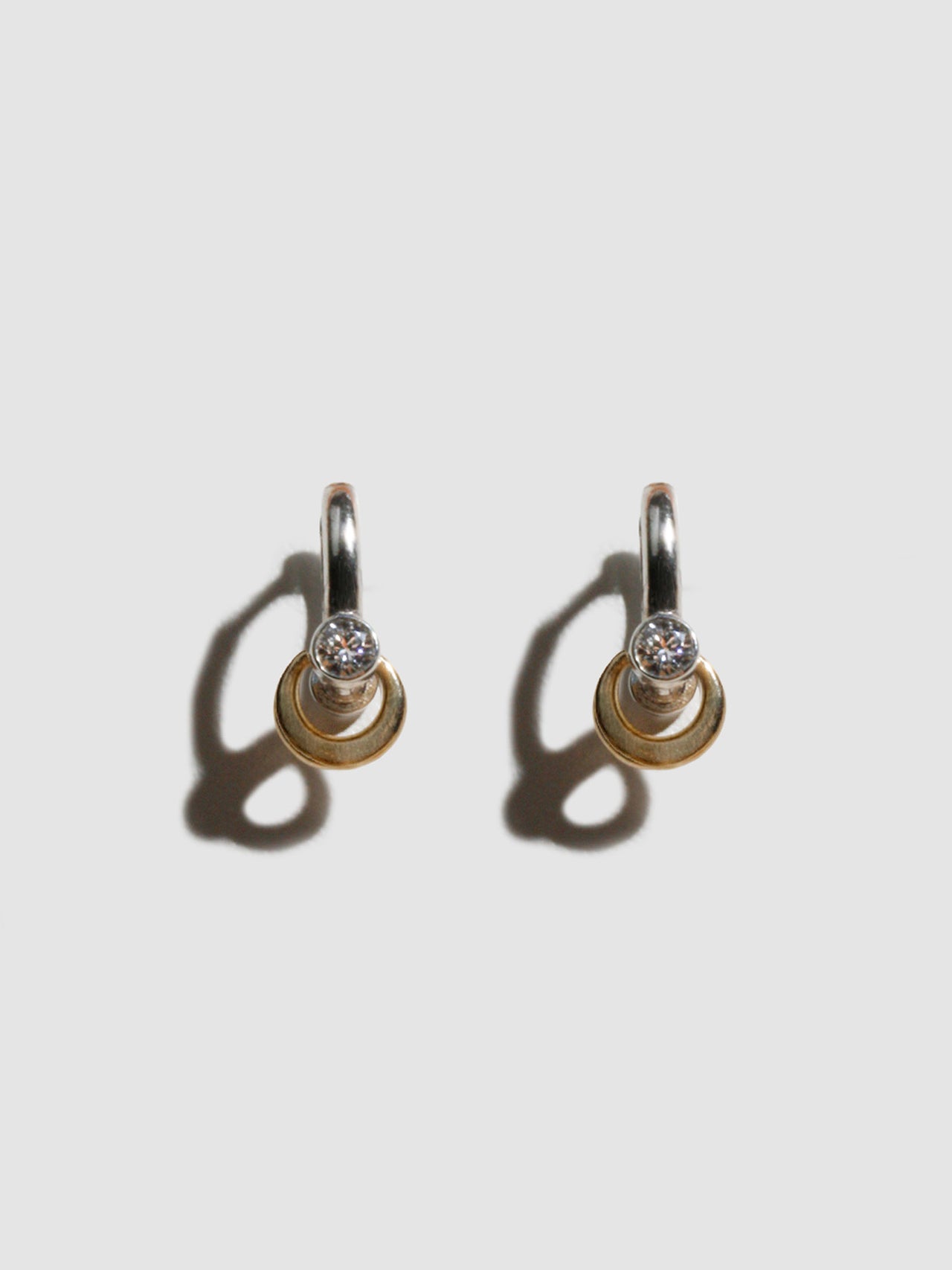 Pierced Barbell Huggies