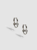 Pierced Barbell Huggies