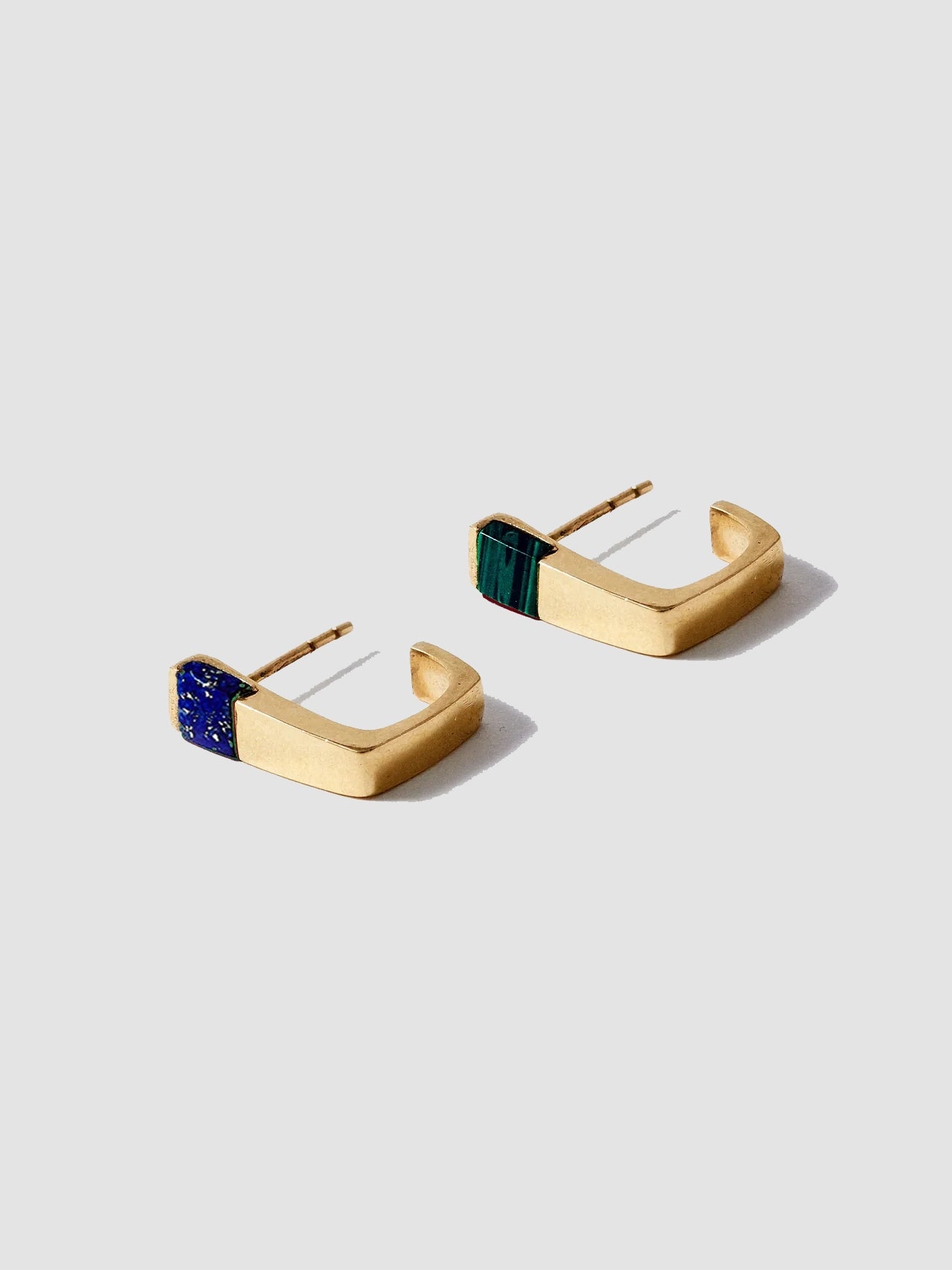 Vermeil Geo Huggies - Archival Collection
