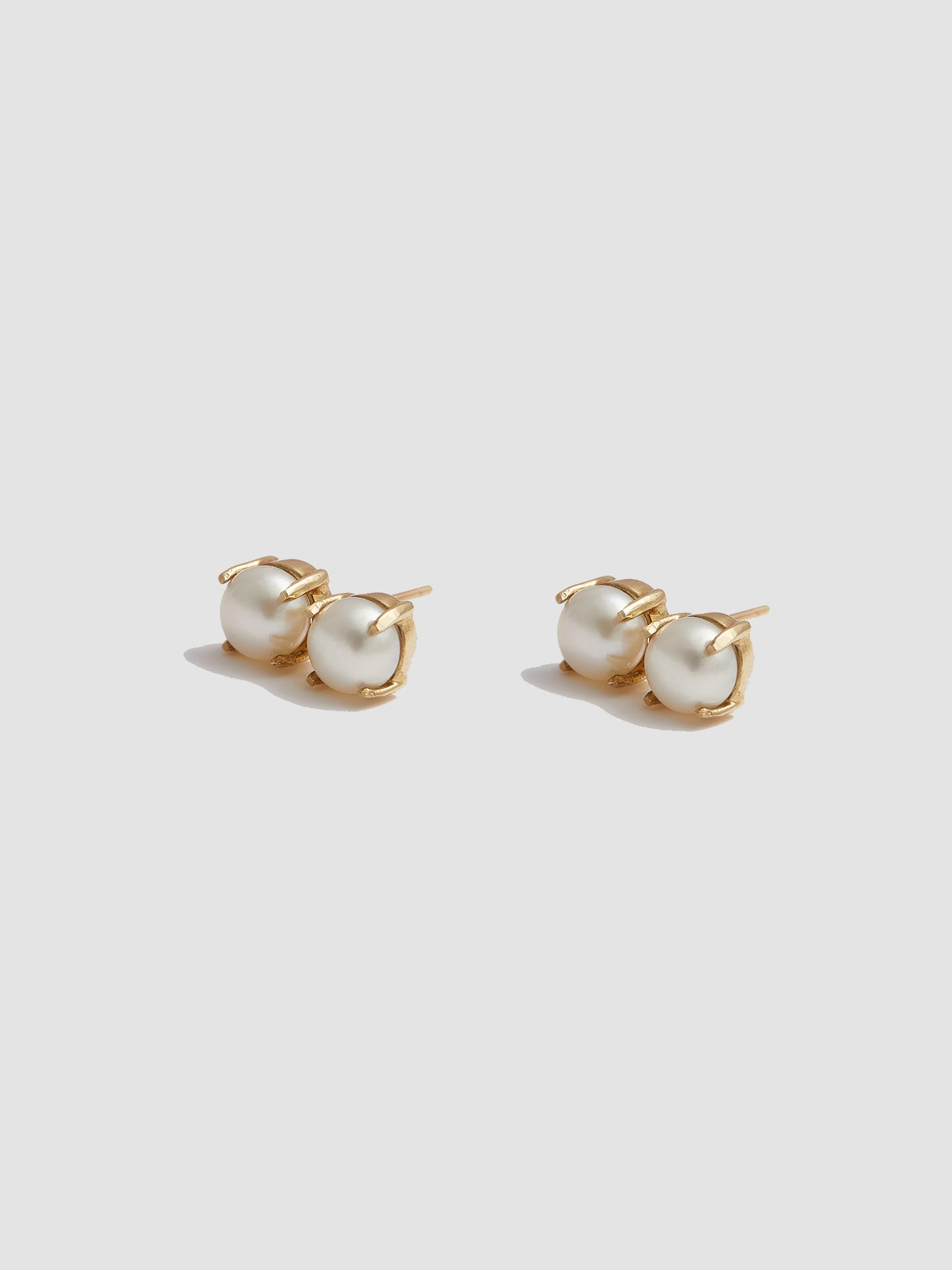 Deux Pearl Studs - Archival Collection