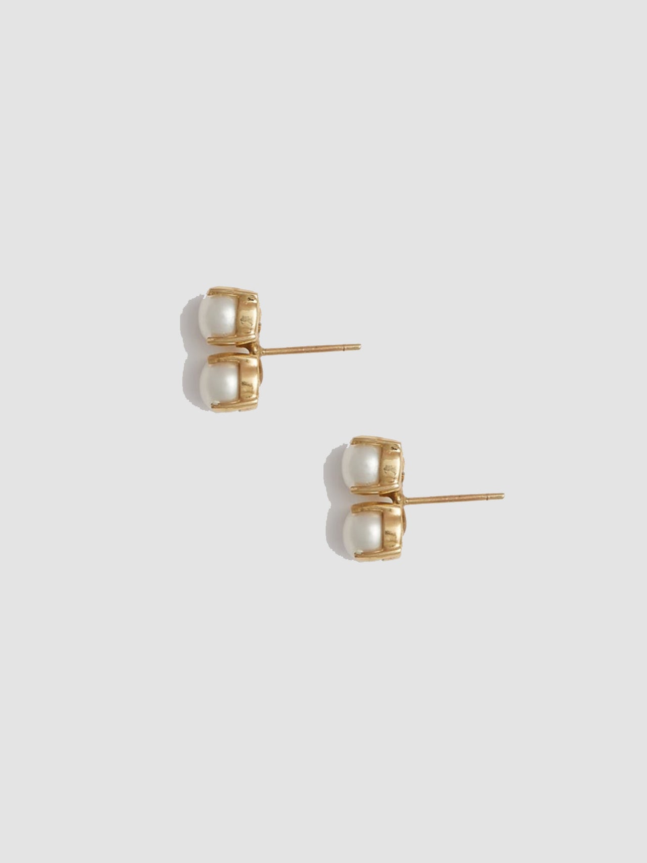 Deux Pearl Studs - Archival Collection