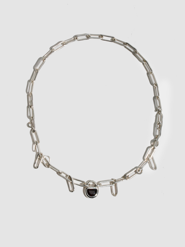 Half Moon Shag Necklace