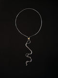 Mixed Metal Bolo Pendant