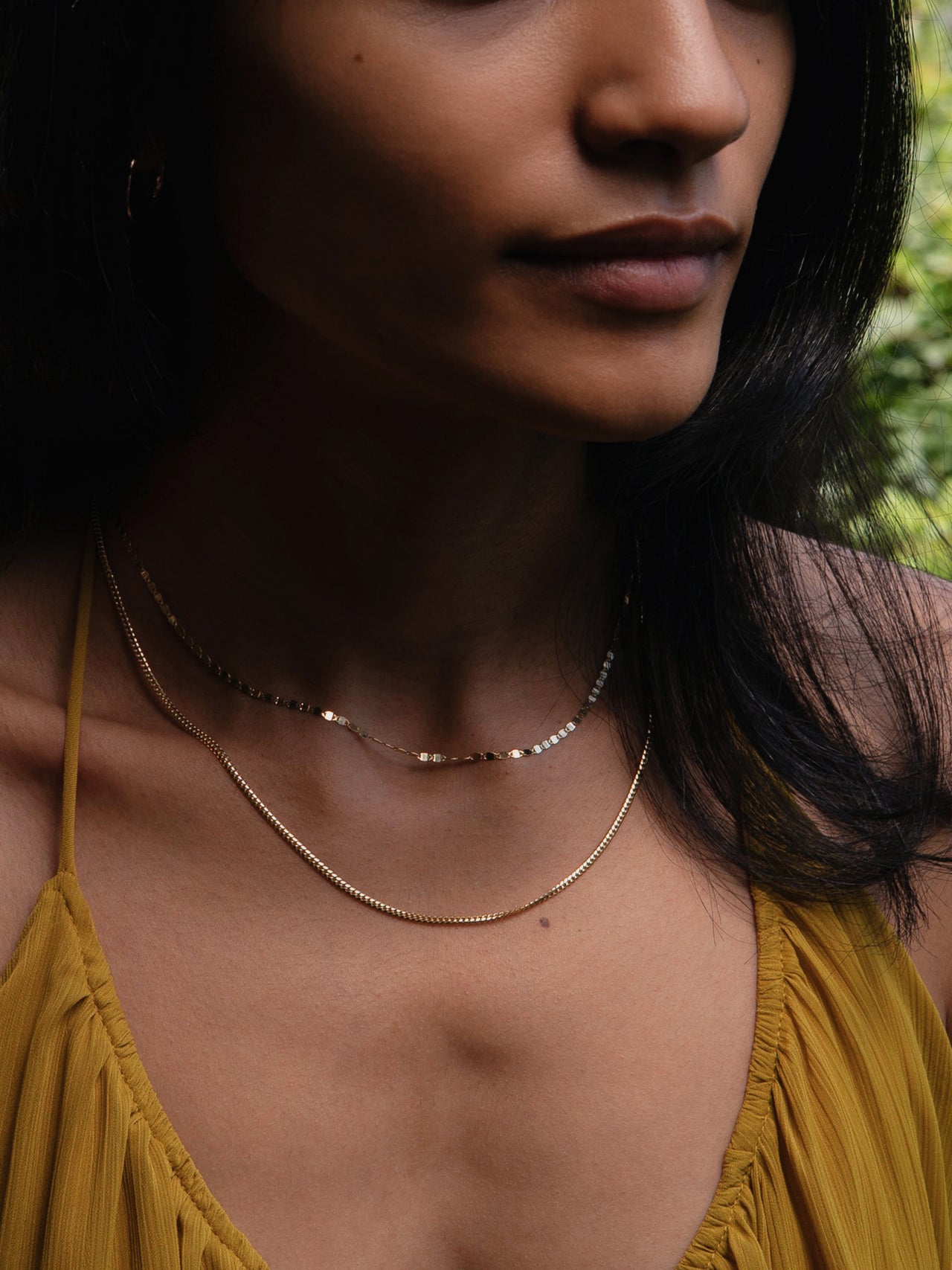 Solid Petite Cuban Chain