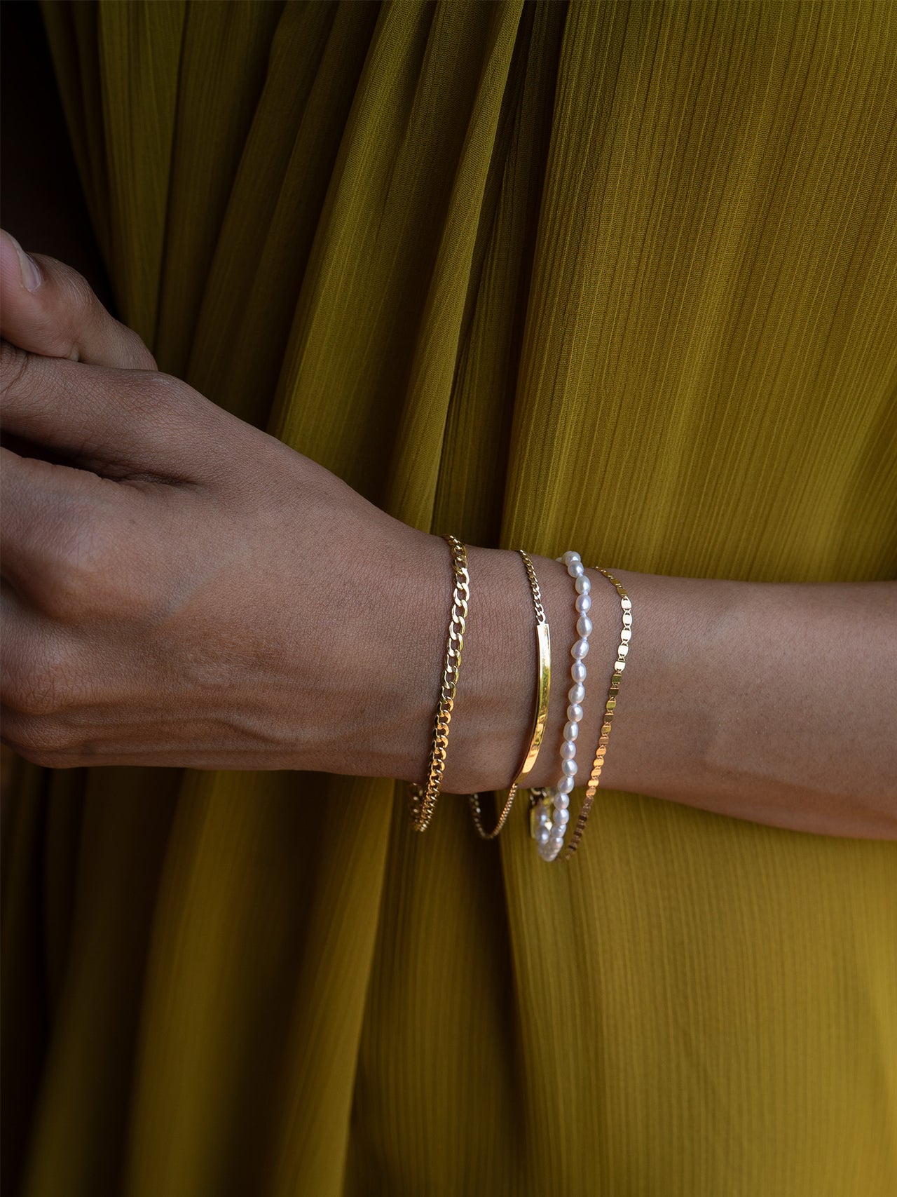 Rice Pearl Bracelet