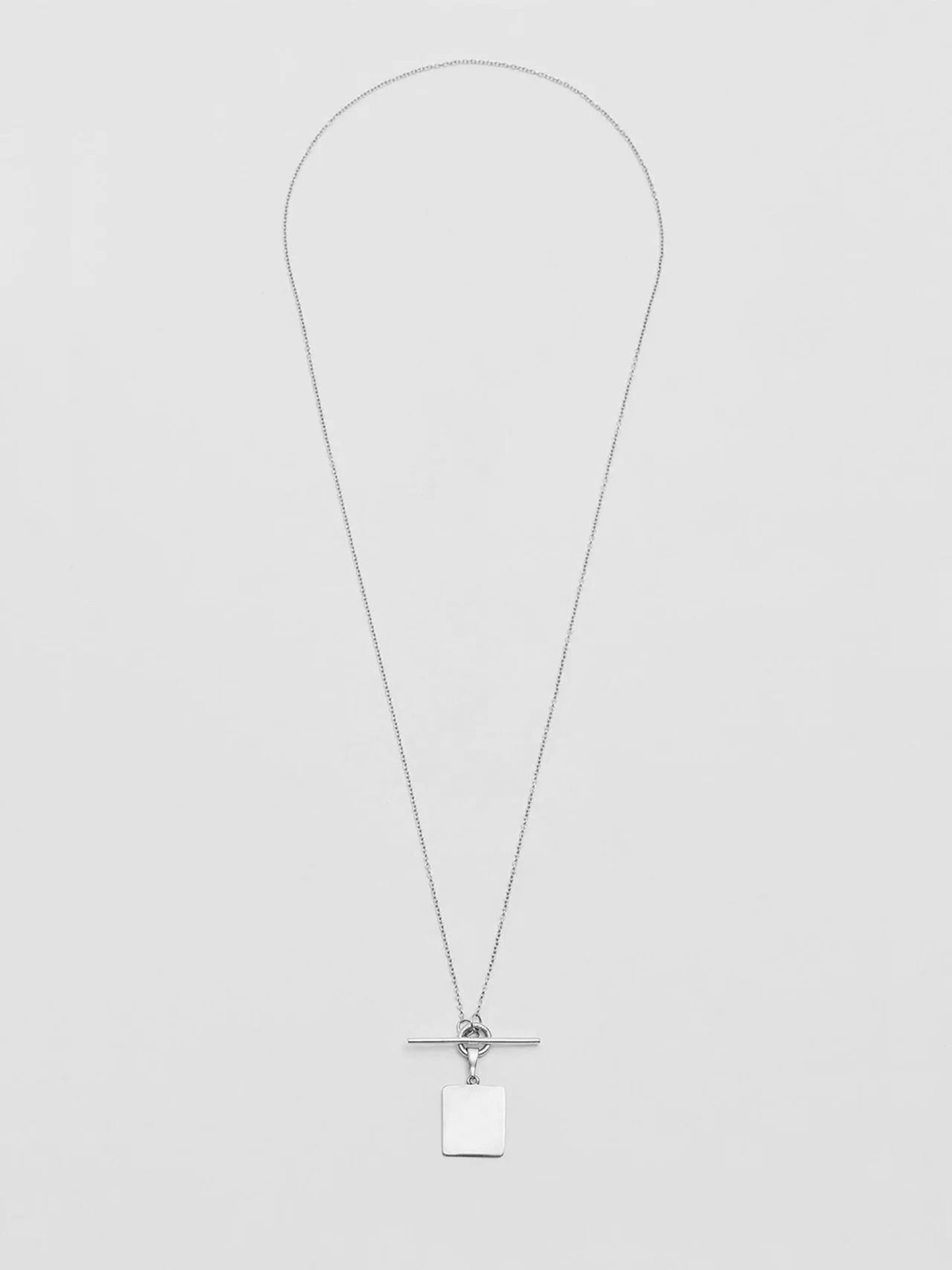 Sterling Silver Square & Toggle