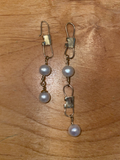 Friendship Fishing Pearl Earrings - Archival Collection