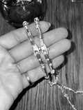 Mixed Loop + Linked Chain Bracelet VII - Archival Collection