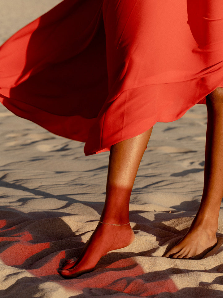 XL Lightweight Havana Chain Anklet