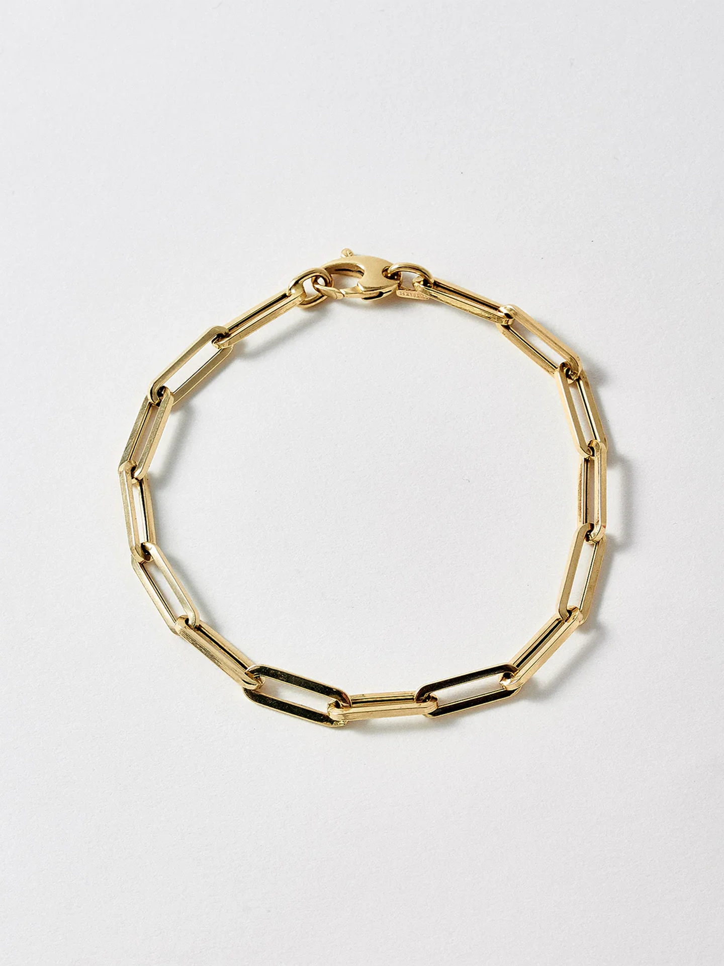 XL Boxy Long Link Bracelet – Loren Stewart XL Boxy Long Link Bracelet – Loren Stewart