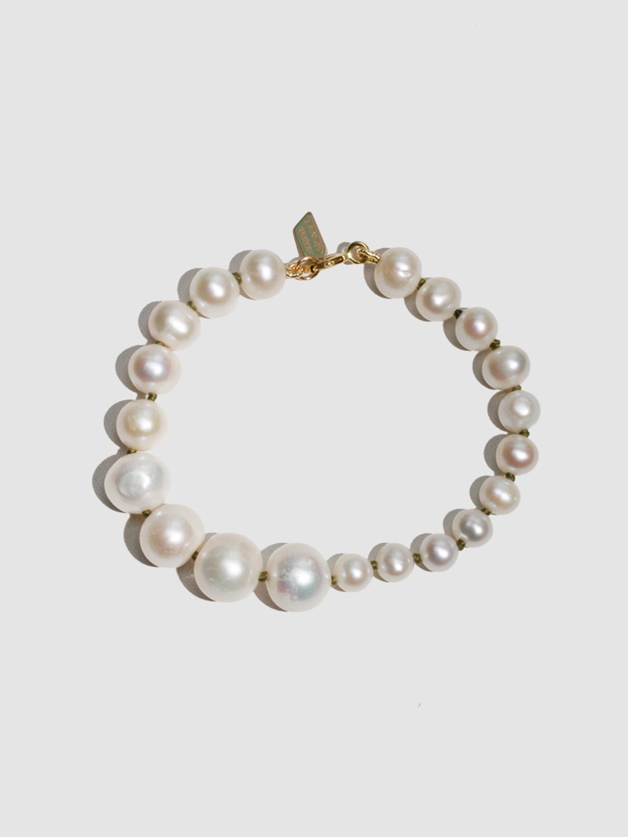 Contour Pearl Bracelet