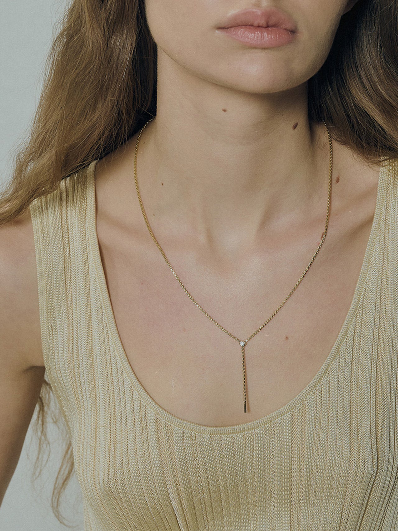 Elowen Solitaire Lariat