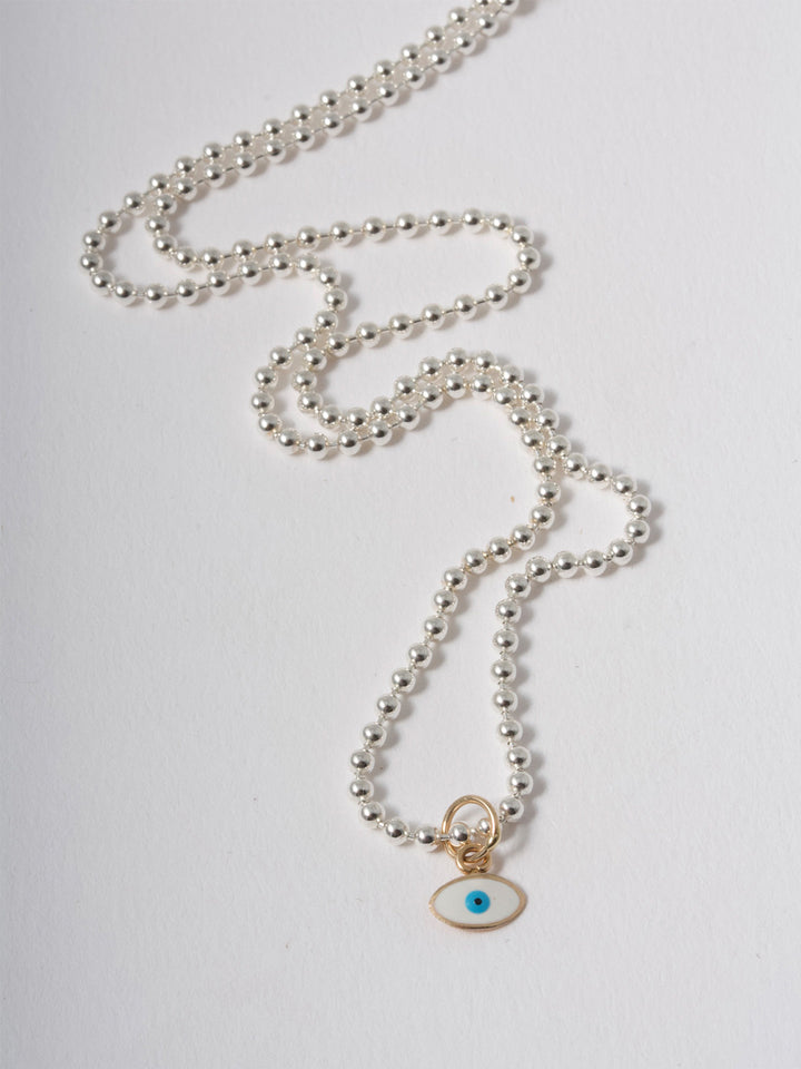 Evil Eye Ball Chain Necklace - Archival Collection