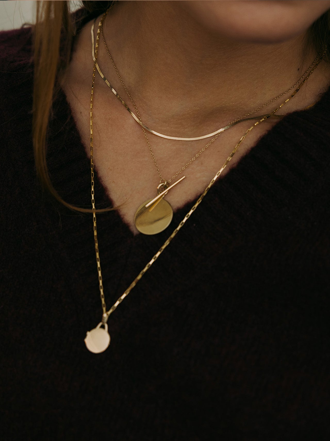 Demi Herringbone Necklace