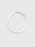 XL Sterling Silver Herringbone Bracelet:Sterling Silver Herringbone Chain Bracelet Width: 5.5mm Length: 7”