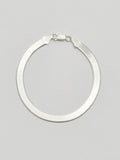 XL Sterling Silver Herringbone Bracelet:Sterling Silver Herringbone Chain Bracelet Width: 5.5mm Length: 7”
