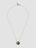 Jade Coin Necklace