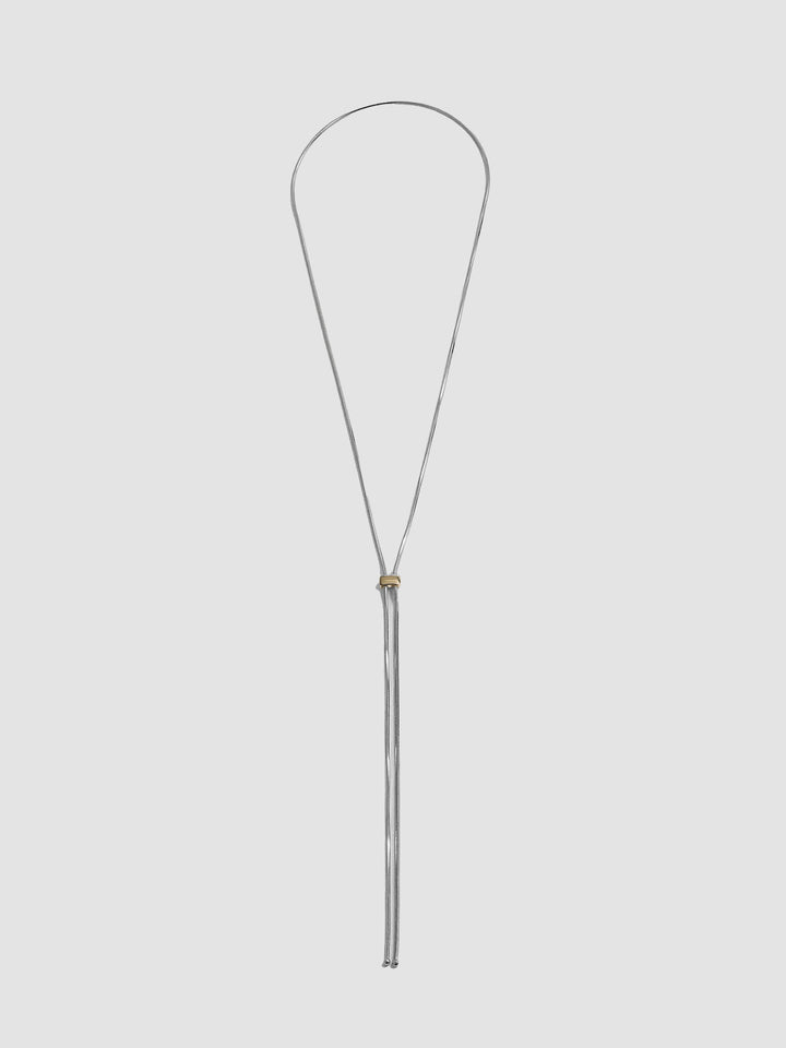 Mixed Metal Bolo Pendant
