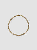 Solid Figaro Chain Bracelet