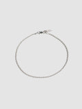 Sterling Silver Twisted Rope Chain Anklet