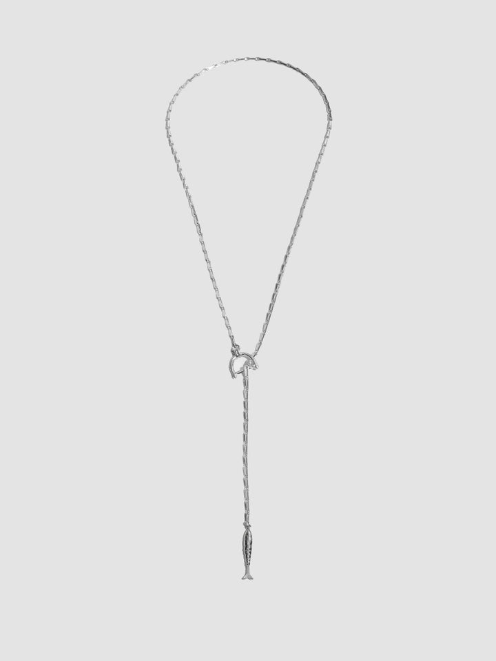 Sardine Lariat Necklace