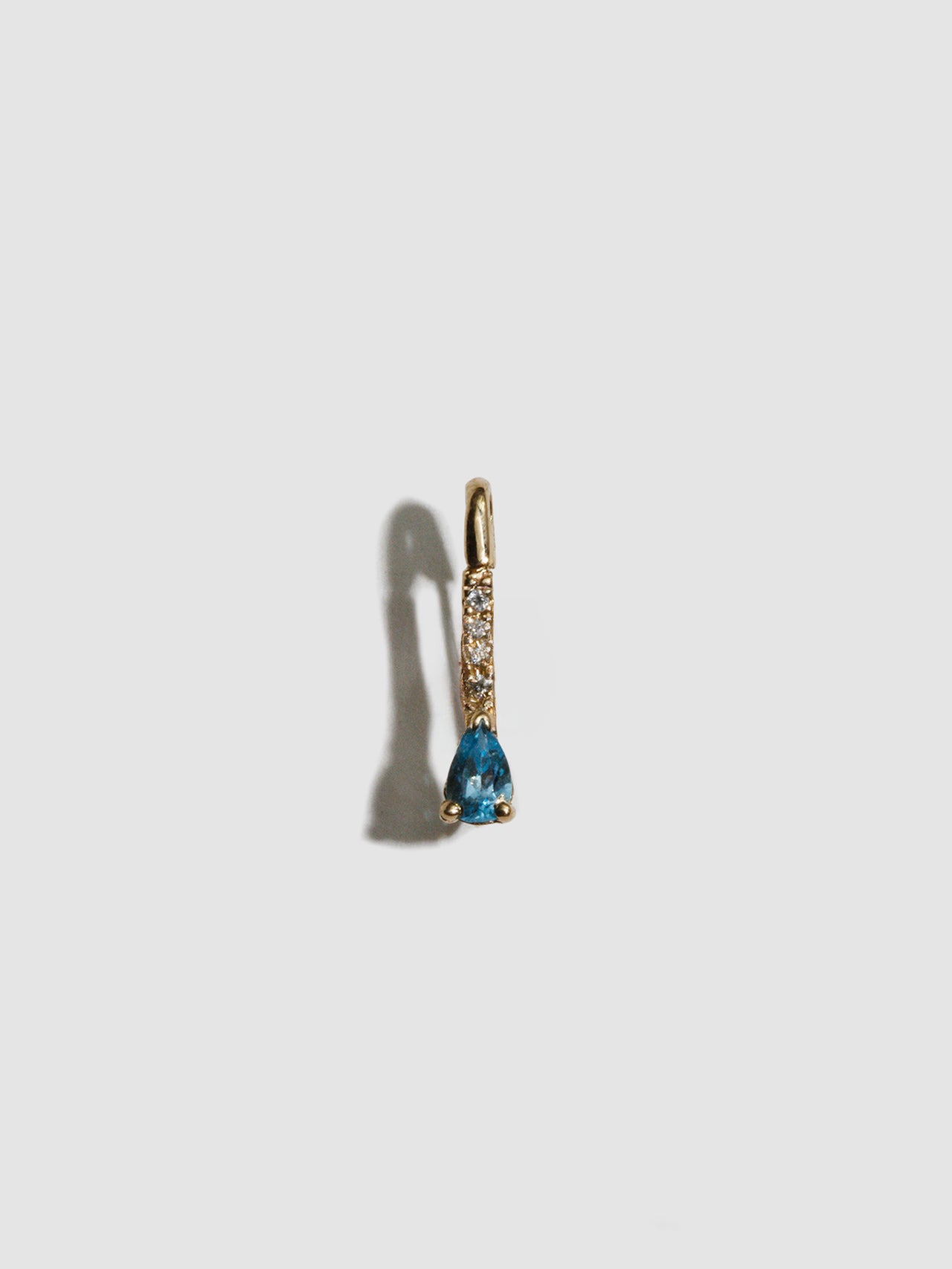 Mini Gemstone Diamond Safety Pin
