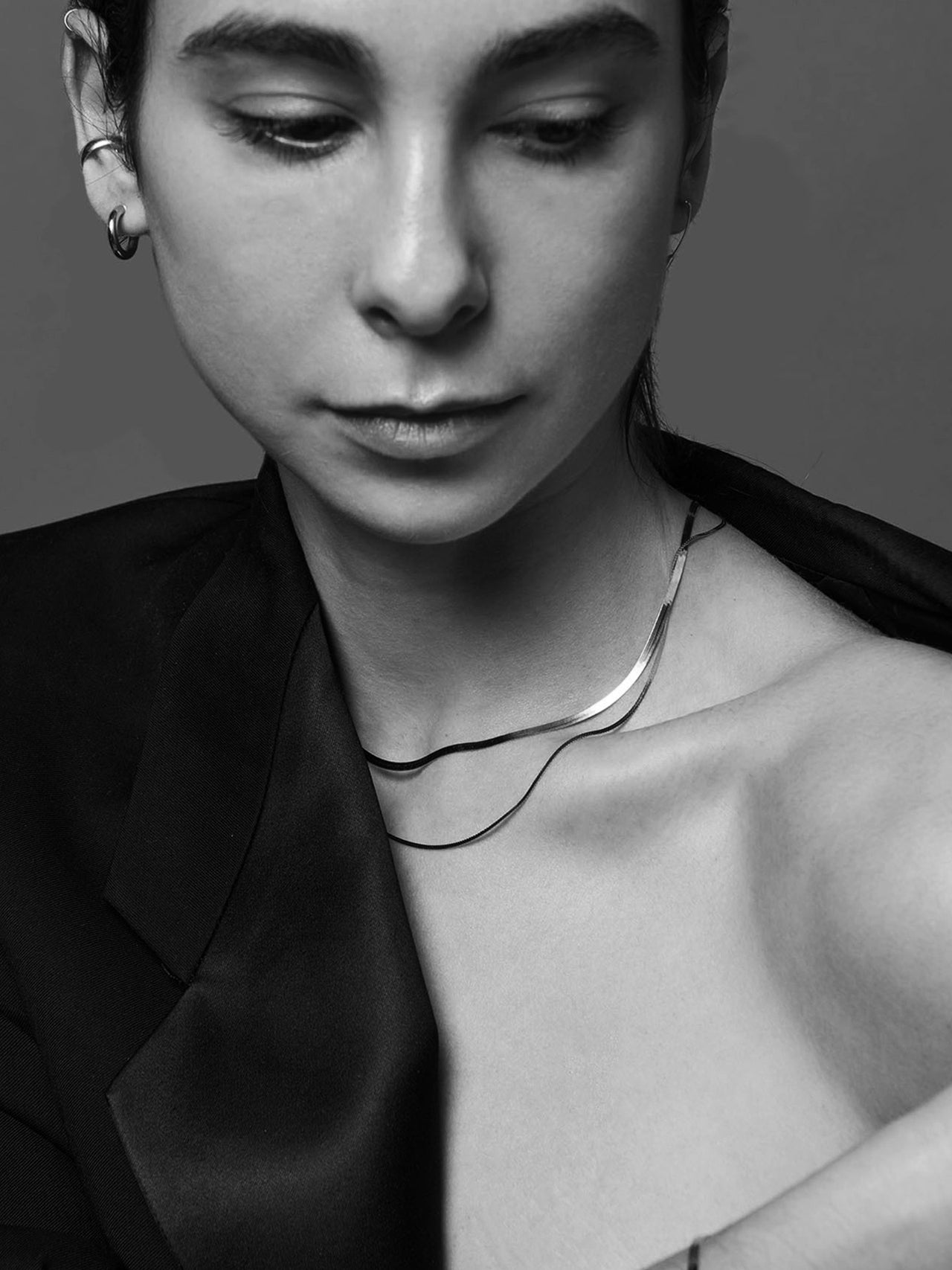 Demi Herringbone Necklace