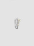 Mini Mixed Pearl Safety Pin Earring