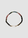 Tourmaline Safety Pin Bracelet