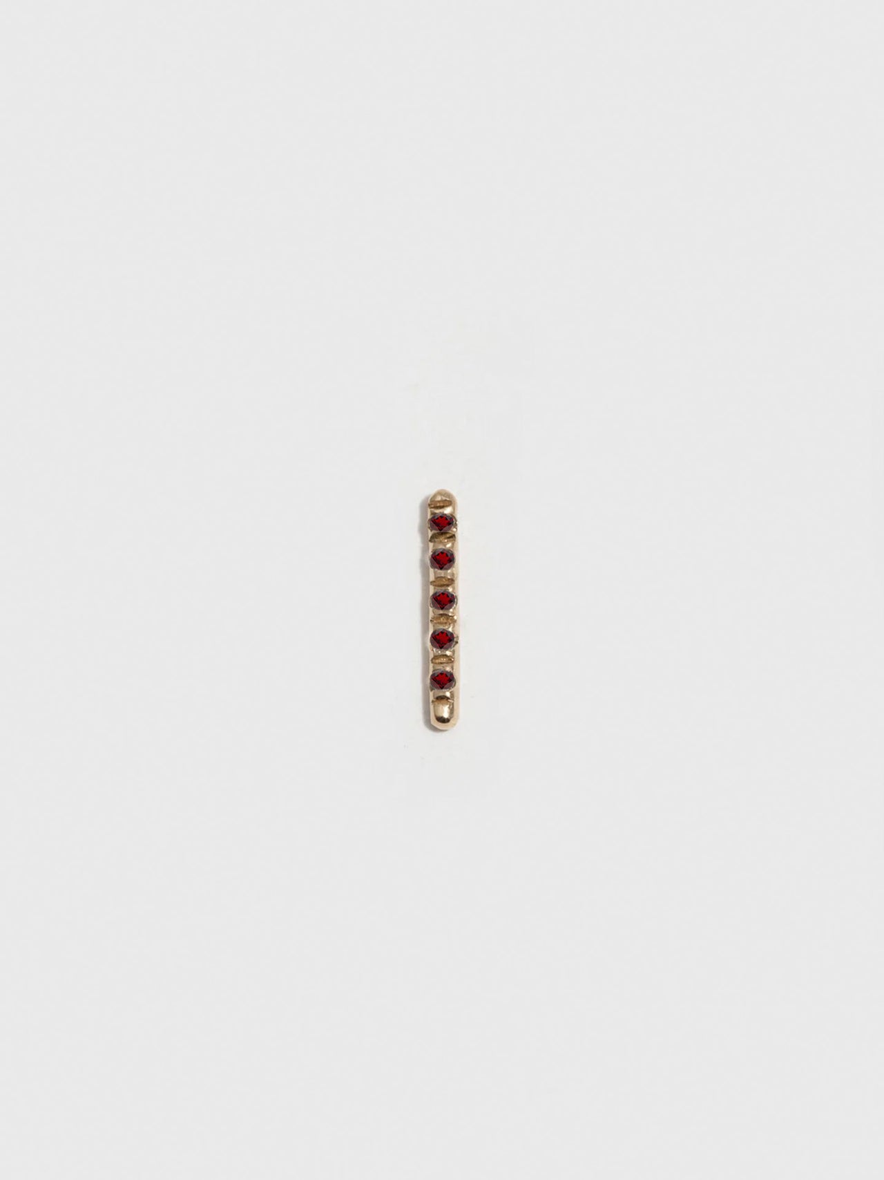 Garnet Rod Stud