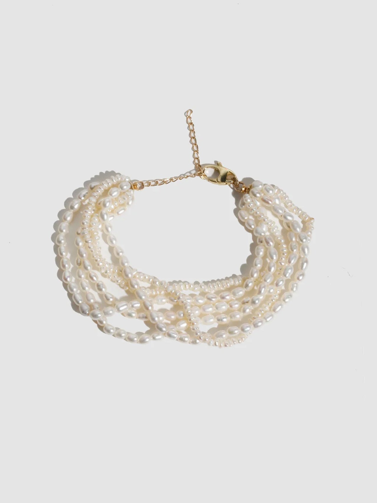 Layered Mixed Pearl Bracelet - Archival Collection