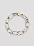 Industrial XXL Long Link Bracelet: Sterling Silver Industrial XXL Long Link Chain Bracelet Width: 10.5mm Length: 7”