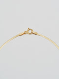 Close up of 10Kt Yellow Gold Slender Herringbone Chain Bracelet
