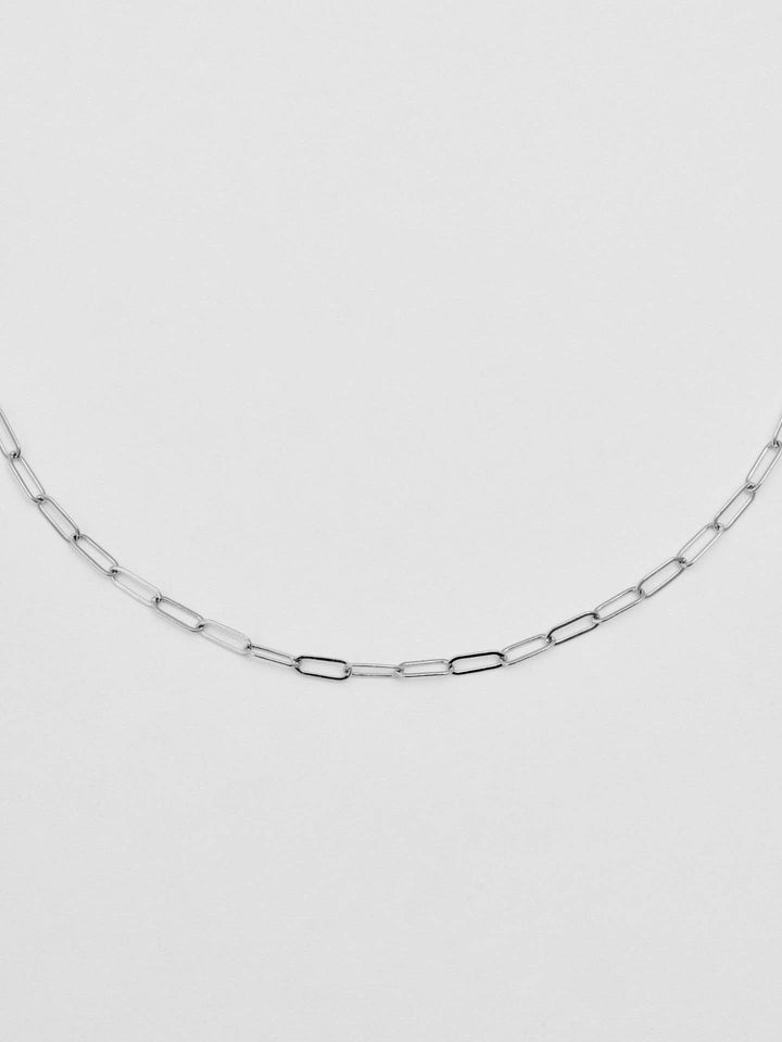 Long link silver chain Clearance