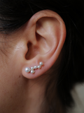ON MODEL IMAGERY OF ASTROPEARL EAR CLIMBER